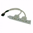 USB 2.0 Bracket (2 Ports) for Motherboard